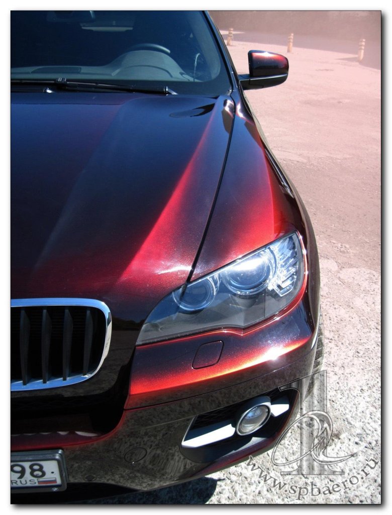 Бмв х6 красная