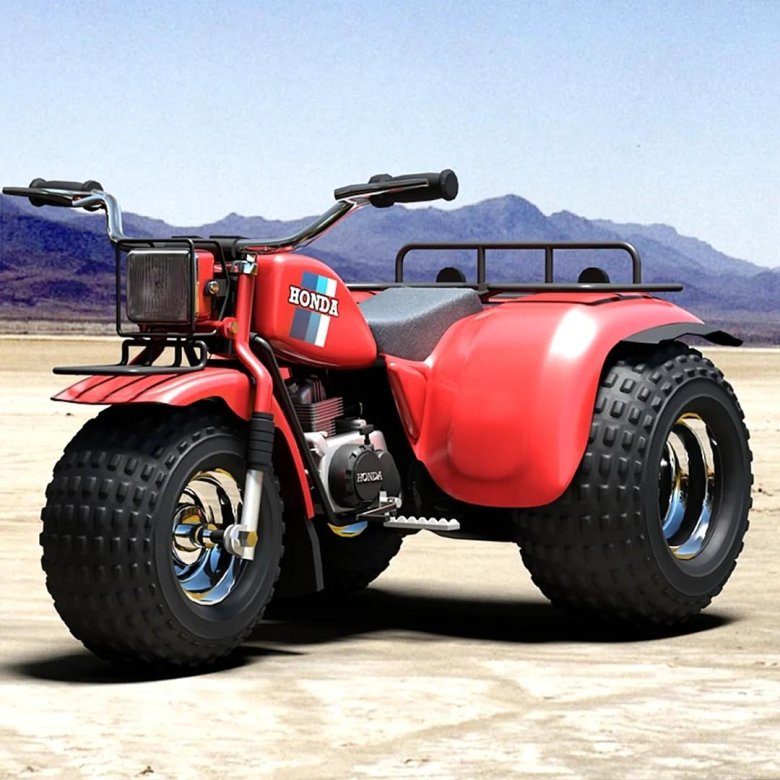 Трицикл honda atc 200x