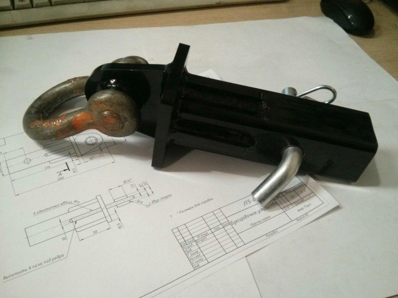 Фаркоп буксировочный zp03