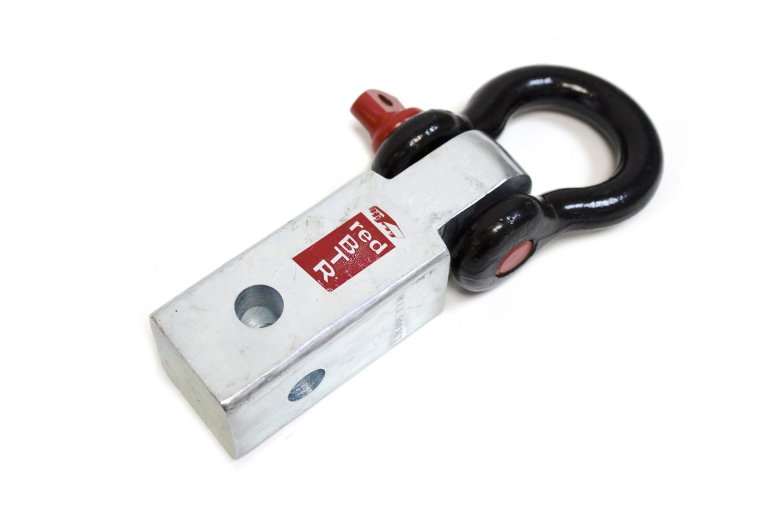 Переходник фаркопа буксировочный квадрат с шаклом