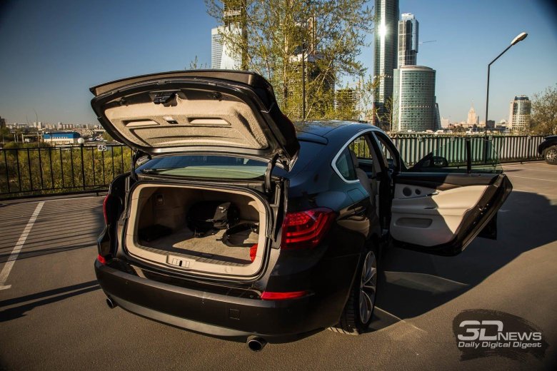 Bmw 5 gt багажник