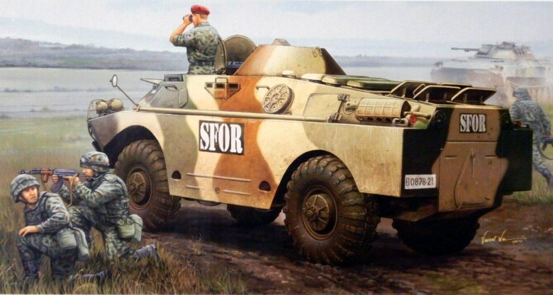 Брдм-2 трумпетер