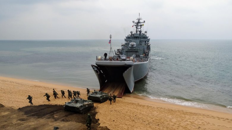 Десантные корабли россии