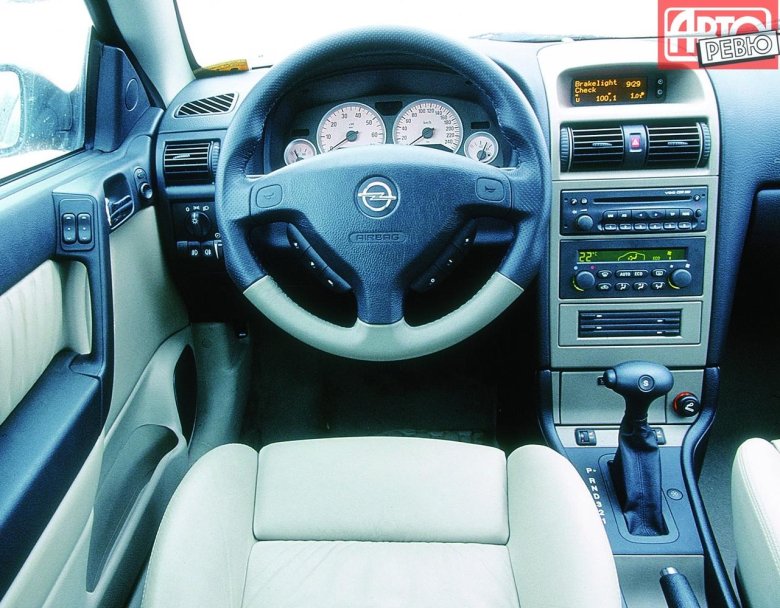 Opel astra g салон