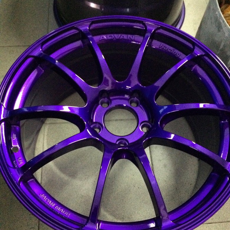 Порошковая краска фиолетовый кэнди