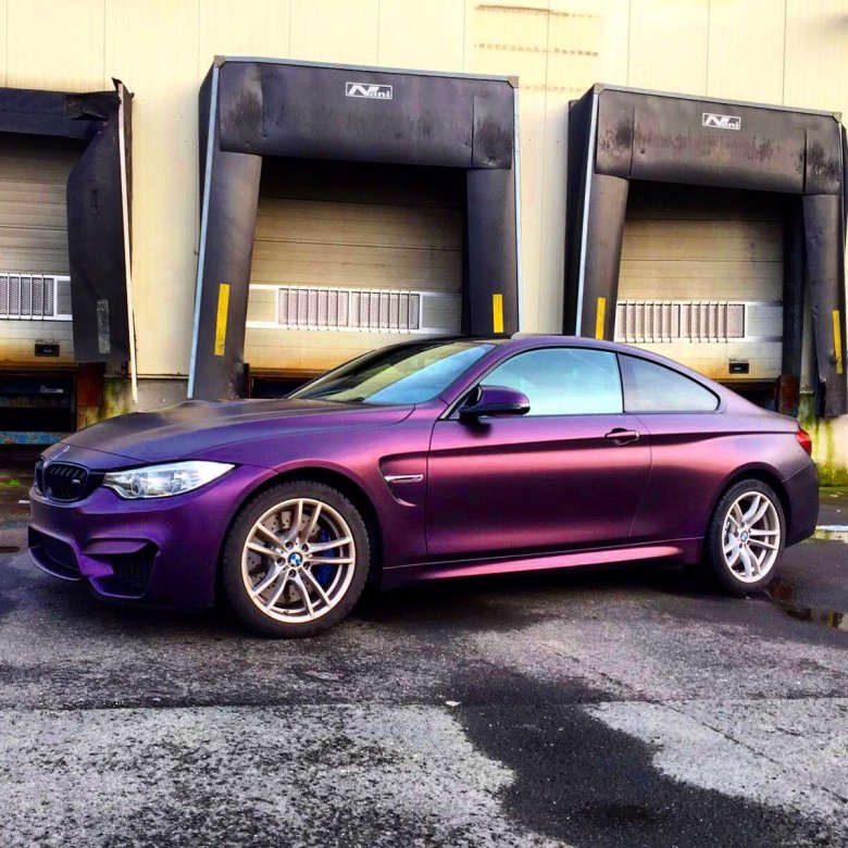 Bmw m4 purple