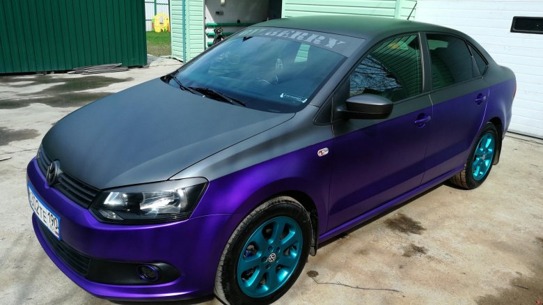 Фольксваген поло цвет хамелеон