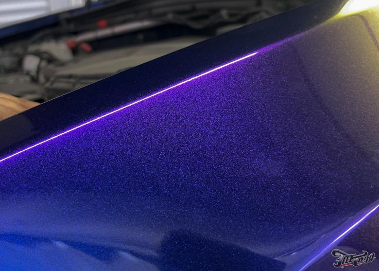 Сиреневая виниловая пленка для авто