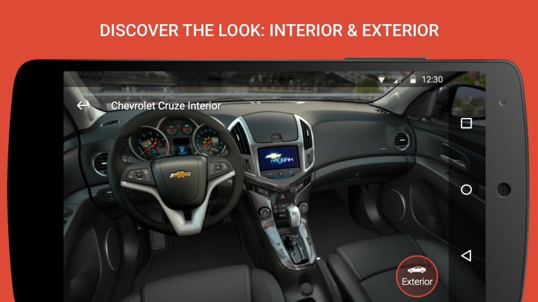 Chevrolet cruze 2012 interior