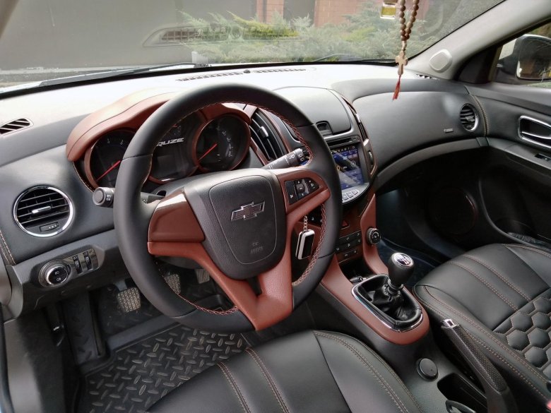 Chevrolet cruze салон кожа