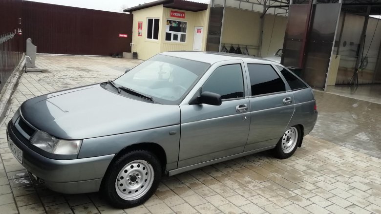 Ваз 2112 серо зелёный