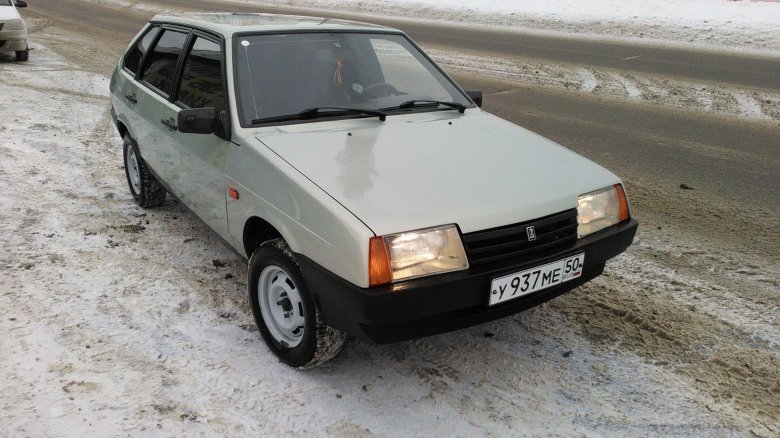 Ваз 2109 серебристая