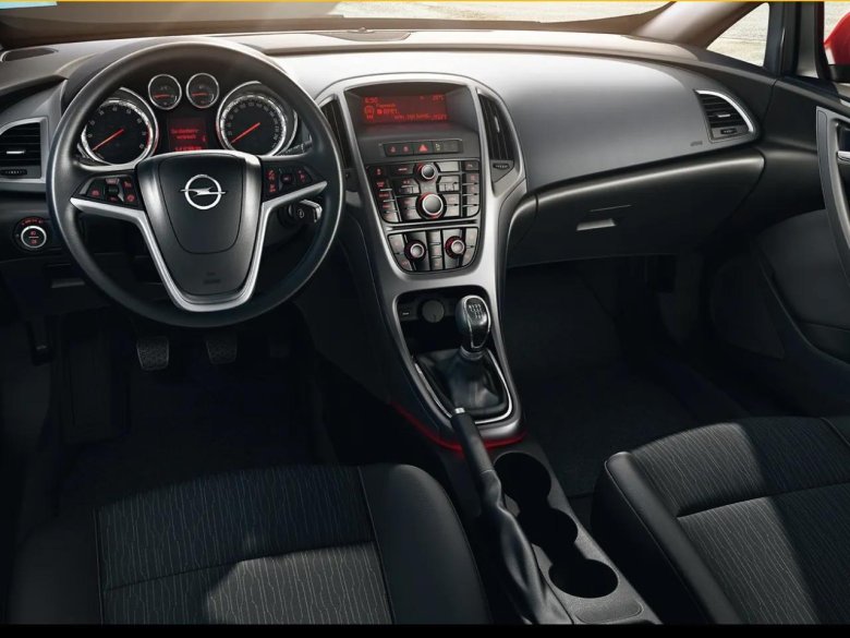 Opel astra 2014 салон