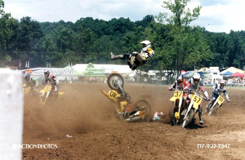 Dirt bike motocross