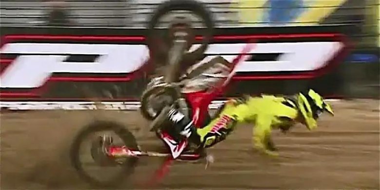 Мотокросс аварии