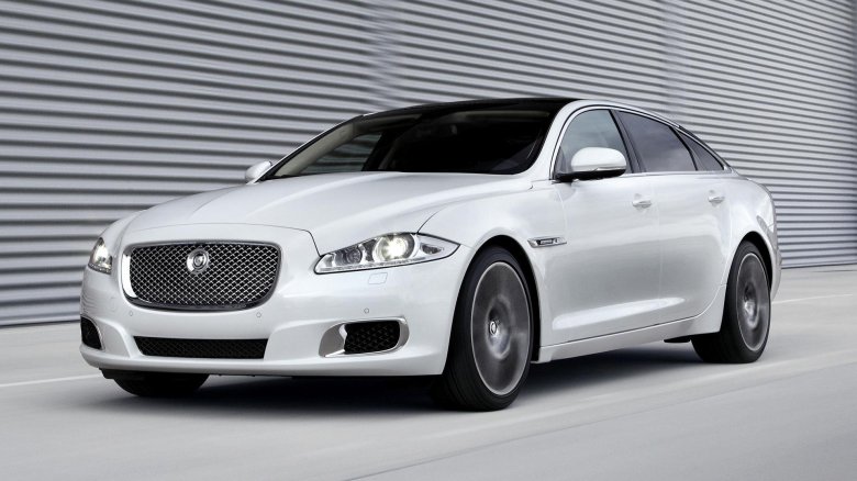 Jaguar xj 2012 белый