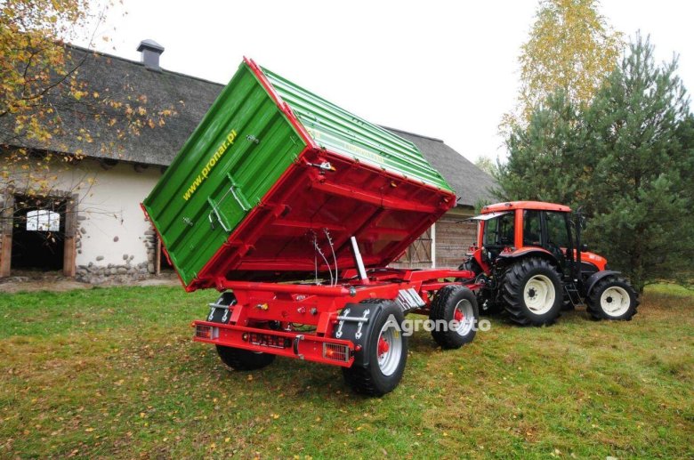 Прицеп тракторный самосвальный metal-fach т - 711/3