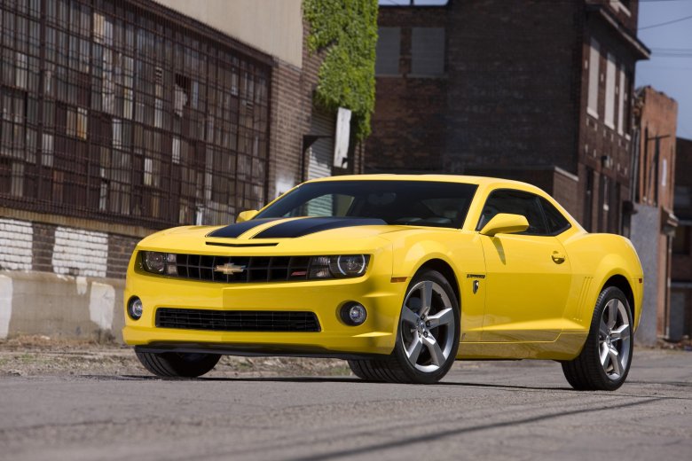 Chevrolet camaro ss 2010 жёлтый