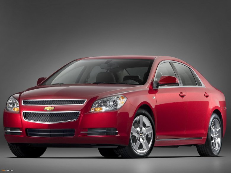 Chevrolet malibu 2008 года