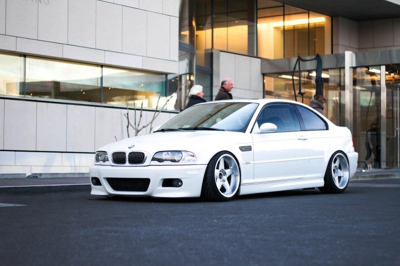 Bmw m3 e46 белая
