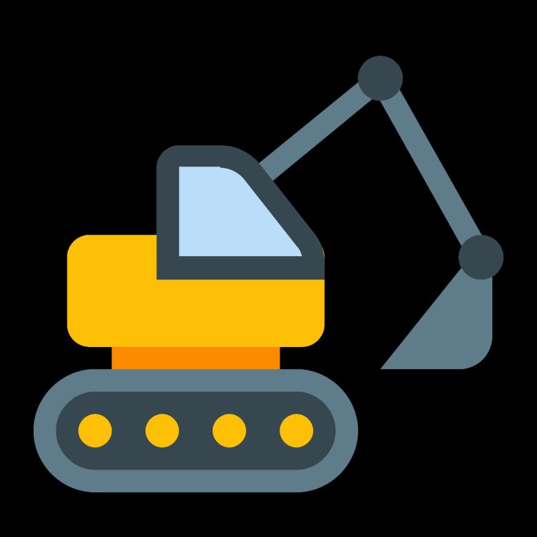Экскаватор иконка