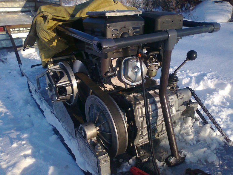 Снегоход с двигателем лифан 15 л.с