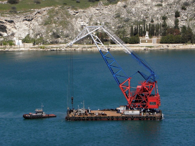 Пк 7500 плавкран