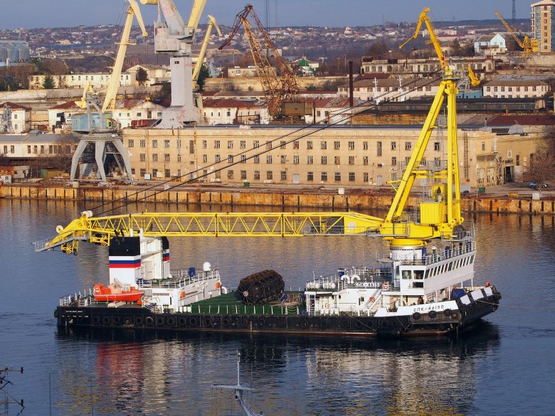 Плавучий кран спк-46150