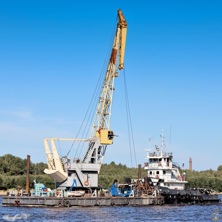 Плавучий кран кпл 16-30