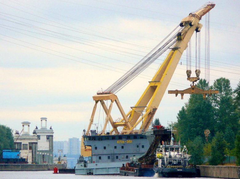 Плавкран кпл 351