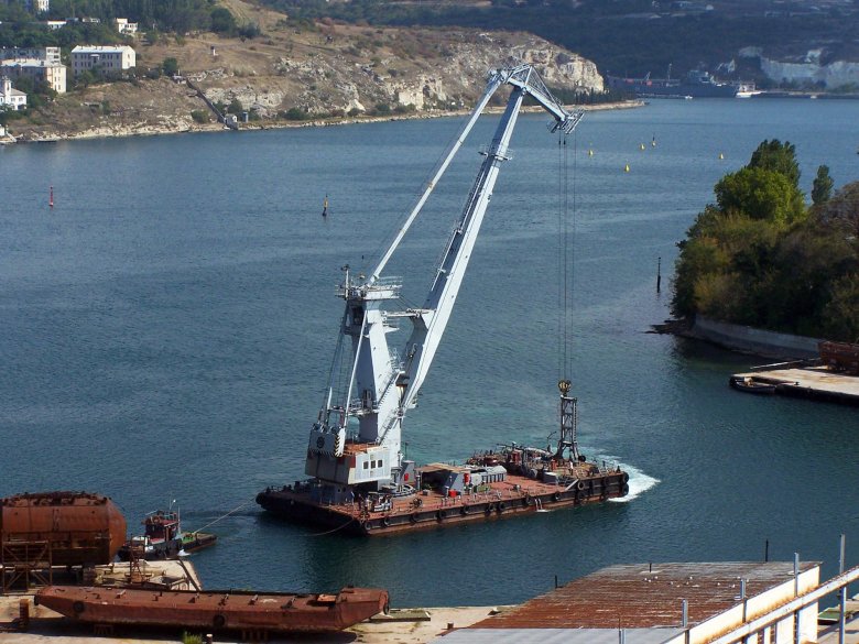 Пк 3100 плавучий кран