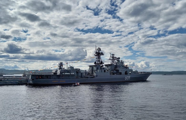 Противолодочный корабль североморск левченко