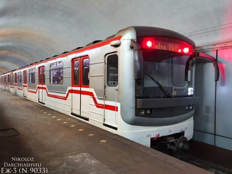 Метро тбилиси подвижной состав