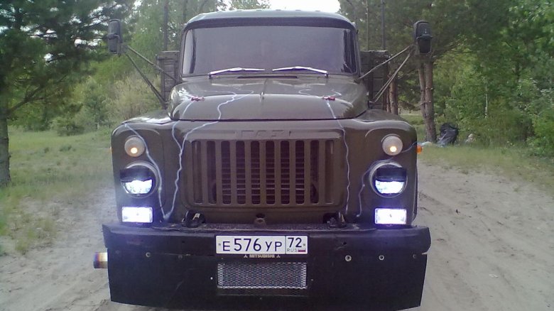 Газ 53 самосвал тюнингованный