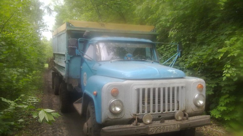 Грузовик газ 53 самосвал
