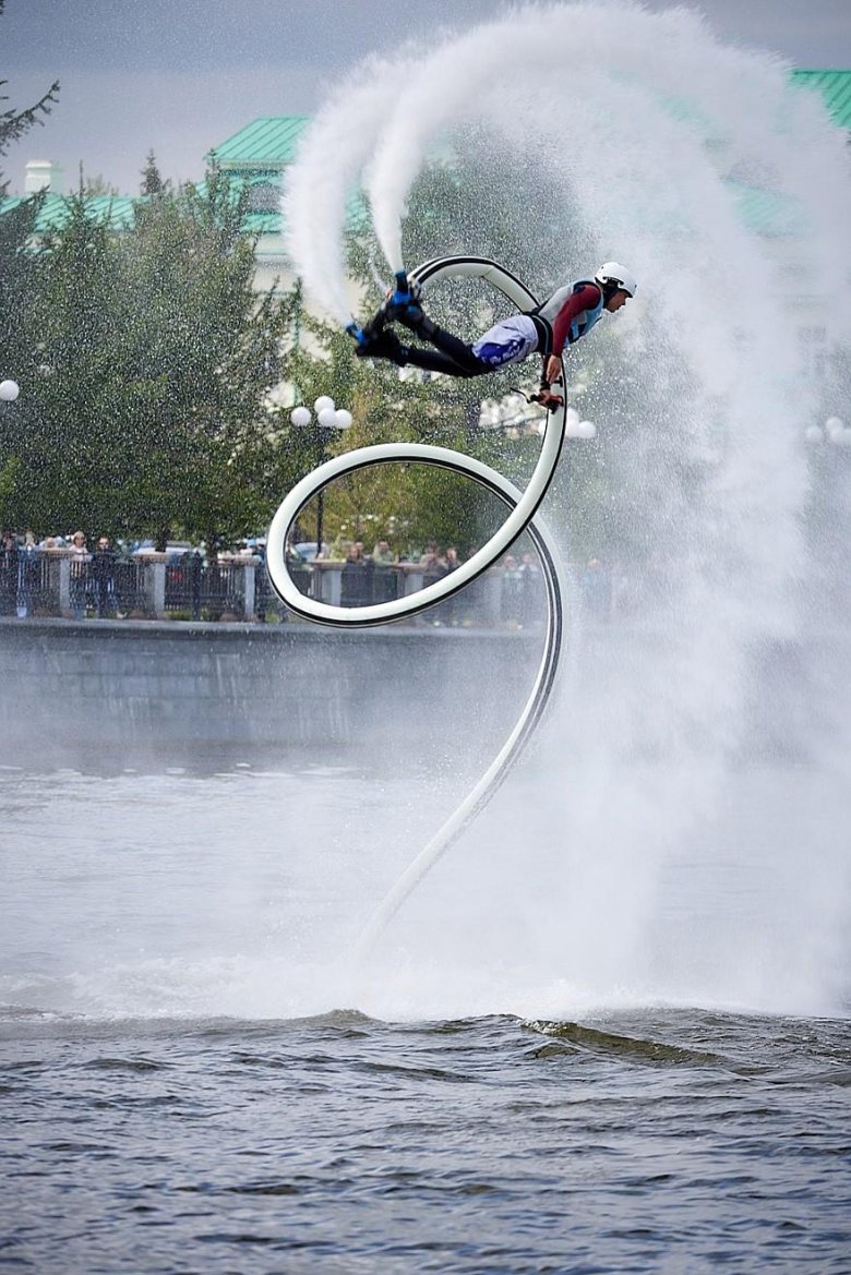 Флайборд шоу лобня