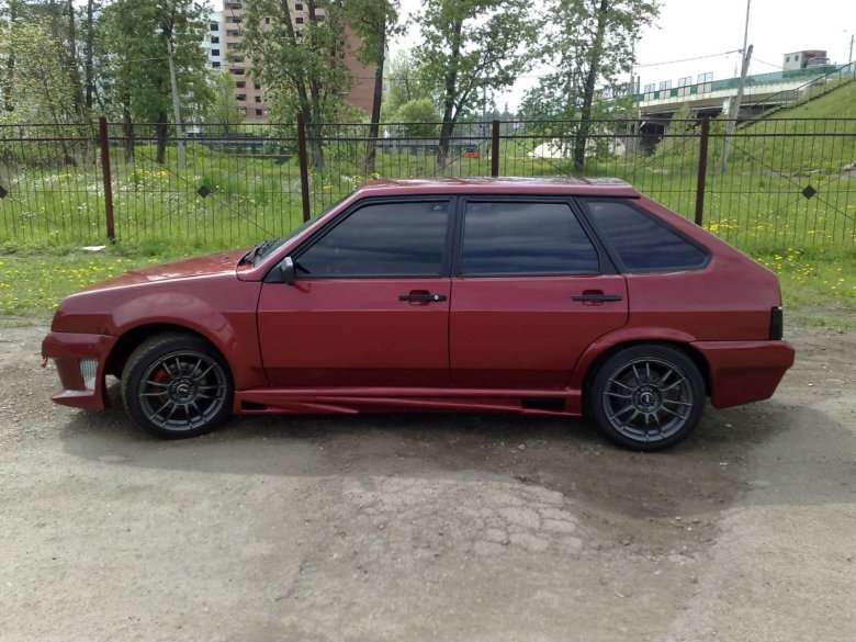 Тюнингованный ваз 2109