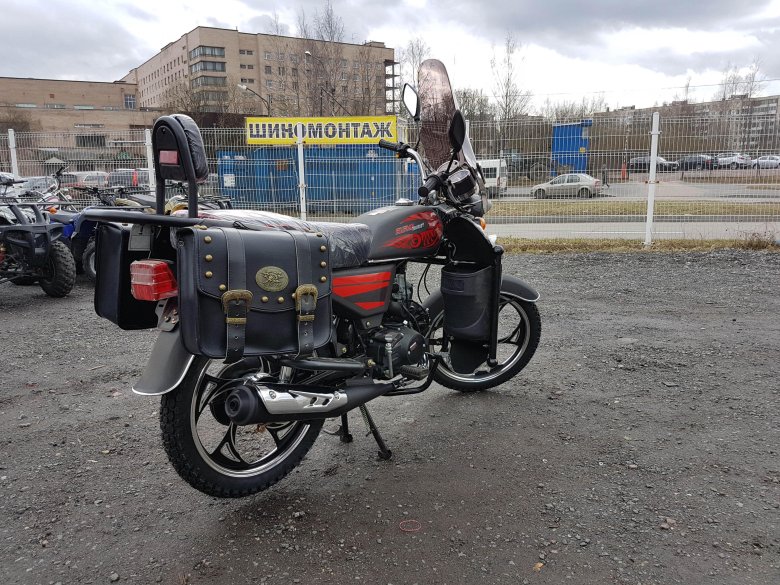 Мопед альфа турист 110