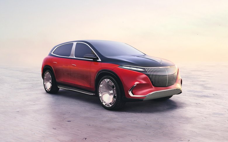 Mercedes maybach concept eqs