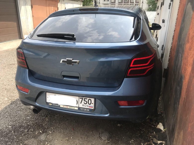 Задние фары шевроле круз хэтчбек