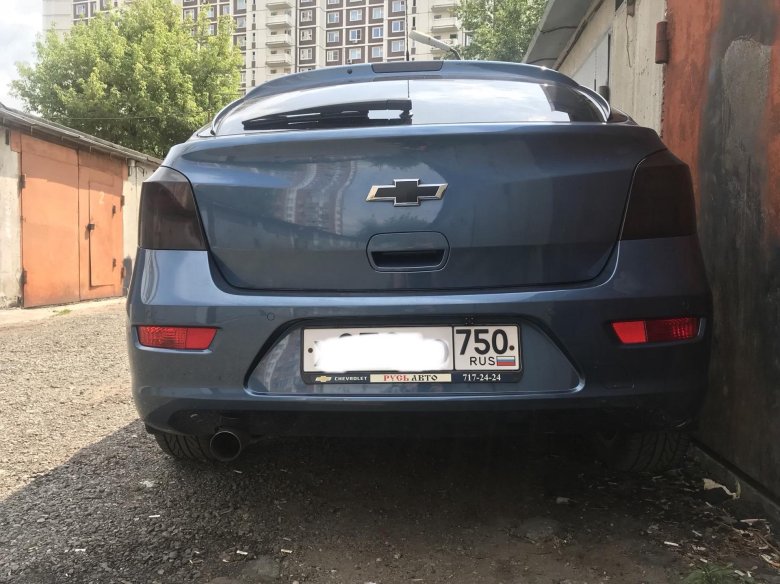 Тонировка задних фонарей шевроле круз хэтчбек