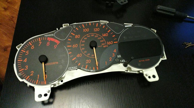 Приборная панель тойота селика т23