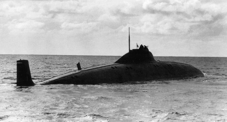 Советская атомная подводная лодка