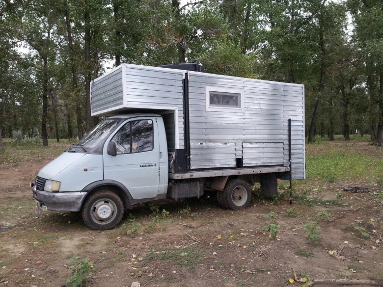 Автодом из бортовой газели