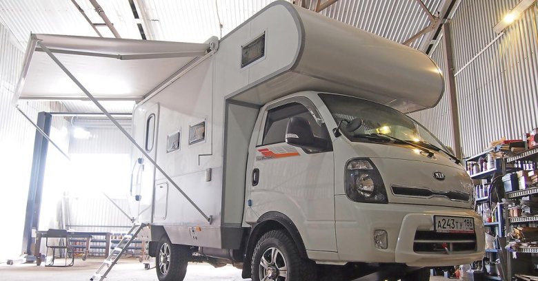 Kia bongo 4 wd автодом