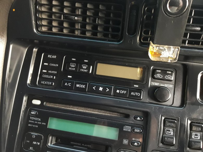 Механический климат контроль тойота хайс 106