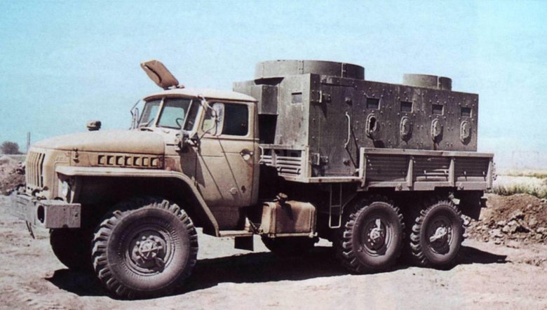 Урал 4320 в чечне