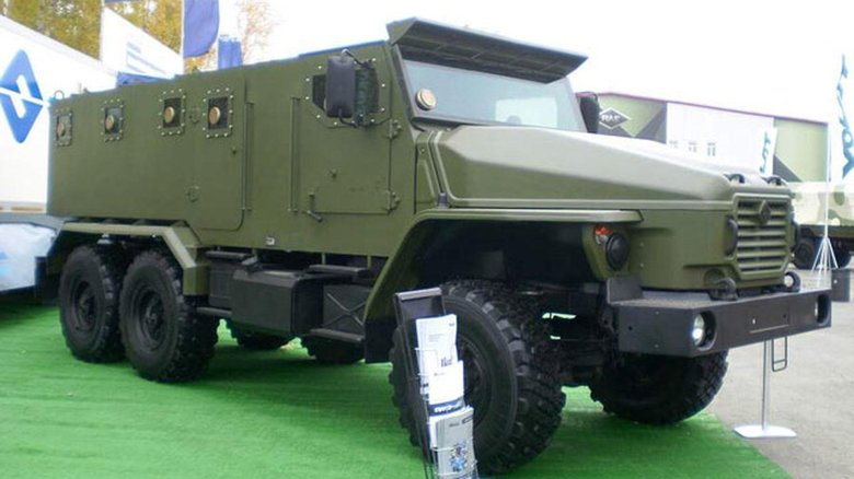 Бронеавтомобиль урал вв