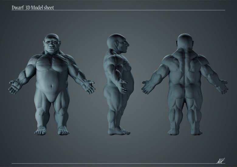 Дворф гном референс