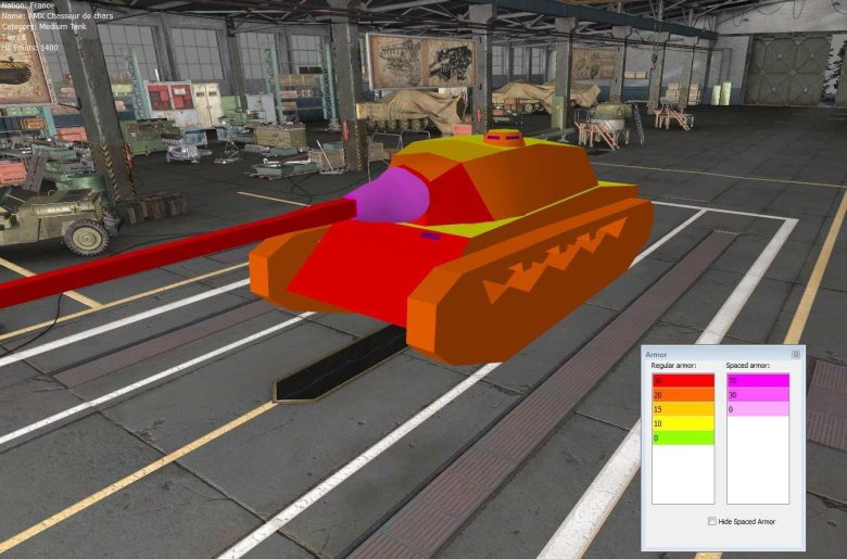 Объект 704 зоны пробития